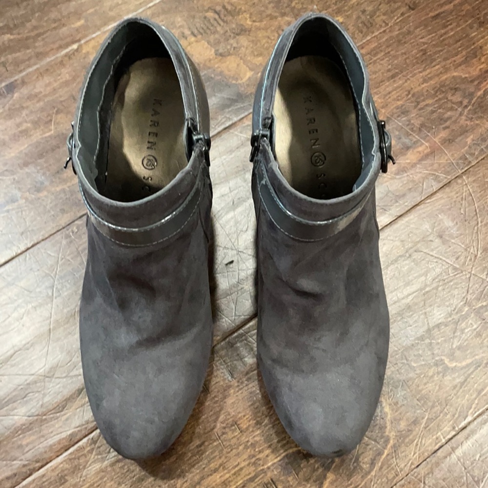 Grey Booties LIKE NEW!